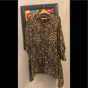 Animal print fun dress